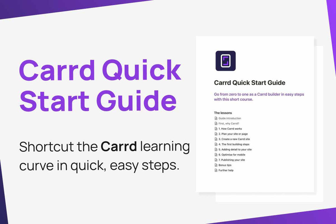 Quick start guide
